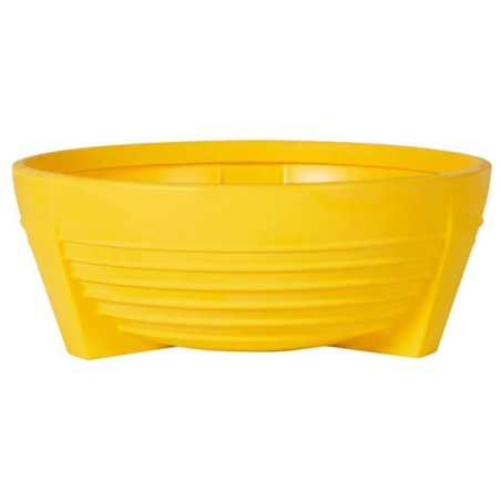 Jardinera urbana de polietileno modelo Futura - Amarillo