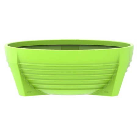 Jardinera urbana de polietileno modelo Futura - Verde ácido
