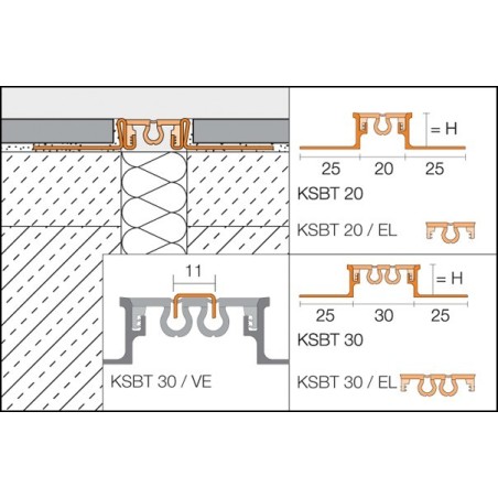 DILEX-KSBT 20 - caucho recambio