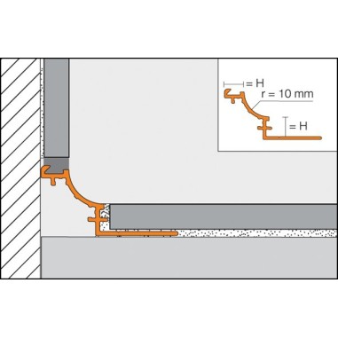 DILEX-AHK - ángulo interno 135