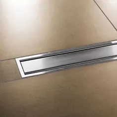 KERDI-LINE-A - Marco y rejilla inox para drenaje lineal