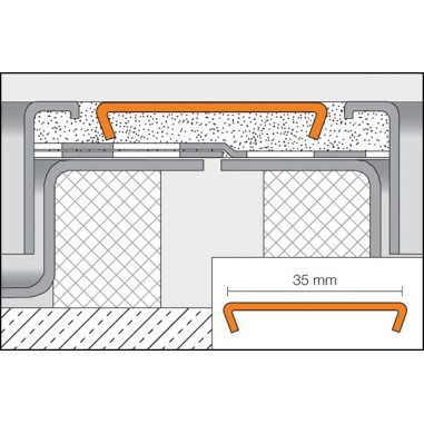 KERDI-LINE-FC - Pieza de empalme drenaje lineal