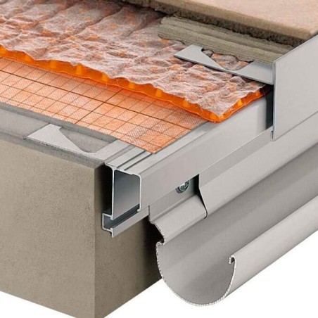 BARA-RTK - Perfil vierteaguas para balcones y terrazas