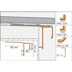 BARA-RAK - ángulo externo 90° 2