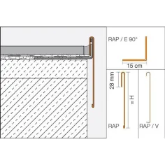 BARA-RAP - ángulo externo 90° 2