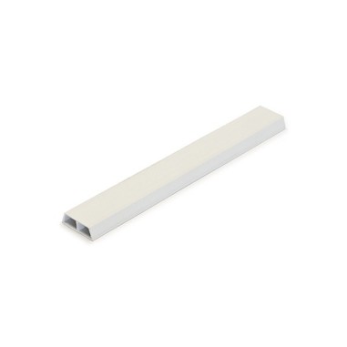 Junquillo fachada blanco 20 mm B/2 m Paq 130 ud