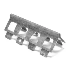 Perfil esquinero fachada galvanizado borde metal paquete  de 37.5 m