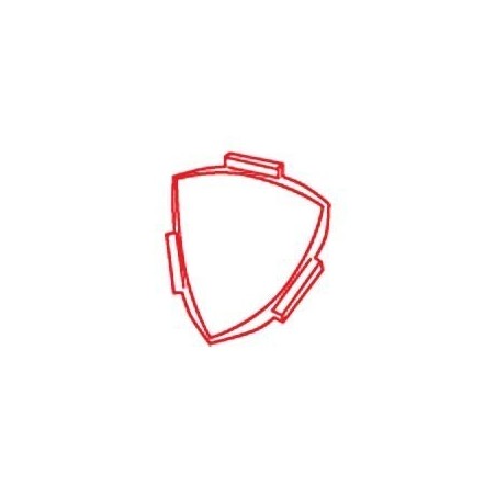 Esquinero interior 4V - Escocia sanitaria sobrepuesta