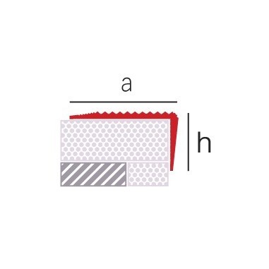 Perfiles para escaleras de aluminio antideslizante Novopeldaño 5