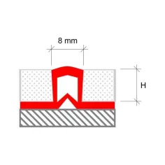 Novojunta 3 - Junta de movimiento de PVC 2