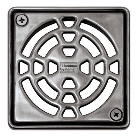 KERDI-DRAIN - Rejilla 10x10 cm en acero inoxidable