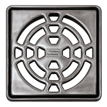 KERDI-DRAIN - Rejilla 10x10 cm en acero inoxidable