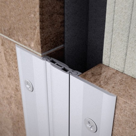 Novojunta Pro AL30 - Junta de dilatación estructural sobrepuesta