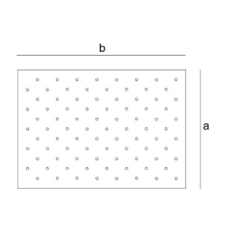Novotop Access Acero - Plantilla para botón podotáctil