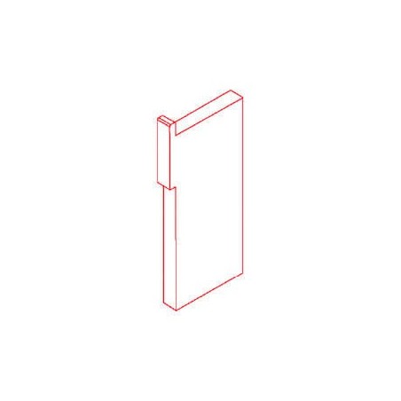 Novotri Eclipse - Rodapié o perfil de aluminio para luz LED