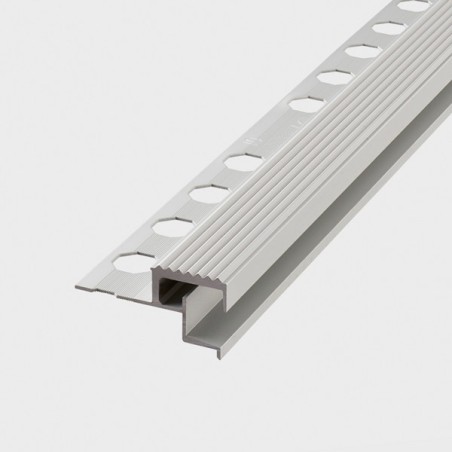 Novopeldaño Eclipse - Perfiles para peldaños en aluminio para luz LED