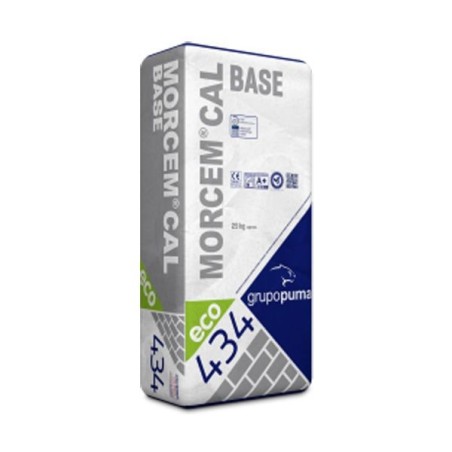 Morcem Cal Base - Mortero de revestimiento  de cal hidráulica natural