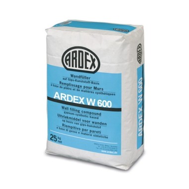 ARDEX W600 - Masilla de enlucido y alisado de paredes y techos