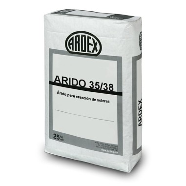 Arido 35/38 para soleras - saco 30 kg