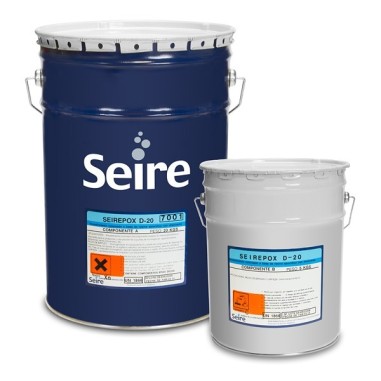 Seirepox D-20 - Pintura epoxy base agua para pavimentos industriales