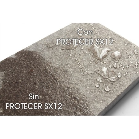 PROTECER SX12 - Hidrofugante incoloro de protección - 5 litros