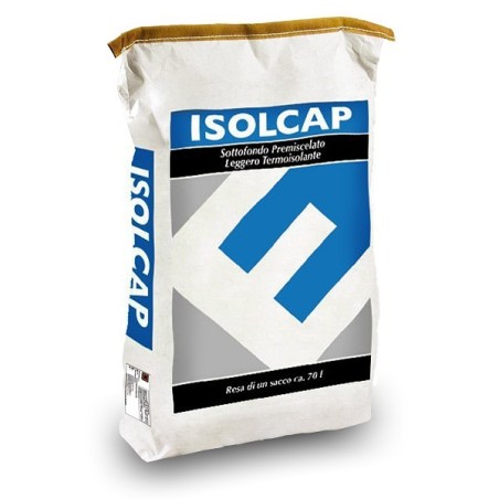 ISOLCAP FEIN 300 - Mortero termoaislante preparado ligero
