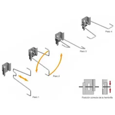 Murfor Anc SA Twist - Base de anclaje con libertad de movimiento 2