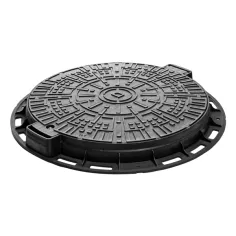 Tapas de arquetas en plástico polipropileno A-15 Ø 656 mm H 82 mm