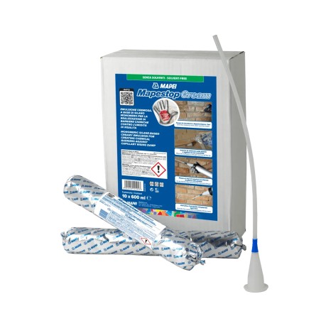 Barrera químicas contra la humedad capilar MAPESTOP CREAM