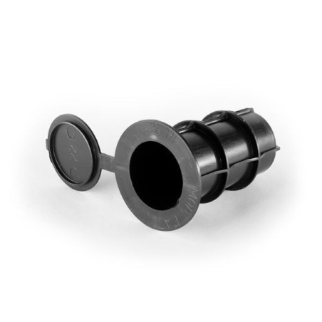 Casquillo guardacuerpo plástico cilíndrico