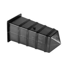 Casquillo guardacuerpo plástico restangular 2