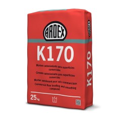 ARDEX K170 - Mortero autonivelante para superficies comerciales