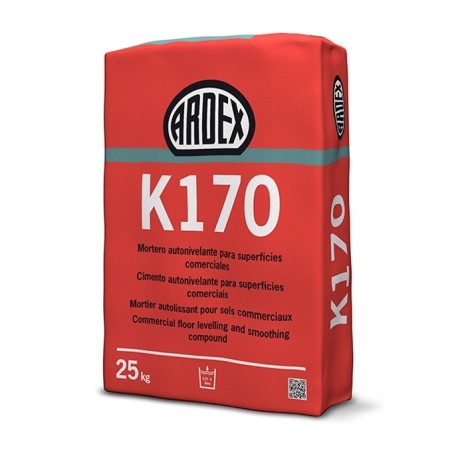 ARDEX K170 - Mortero autonivelante para superficies comerciales