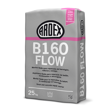 ARDEX B160 FLOW - Mortero fluido de reparación y anclajes