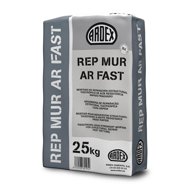 ARDEX REP-MUR AR FAST - Mortero de reparación estructural rápido