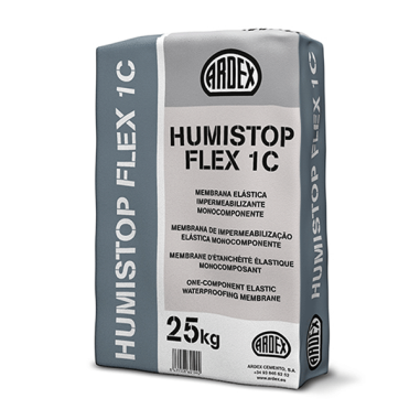 HUMISTOP FLEX 1C - Mortero impermeabilizante elástico cementoso