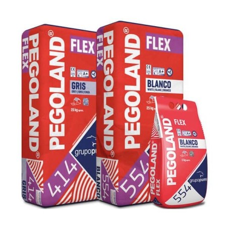 Pegoland flex - Adhesivo cementoso flexible de alta adherencia