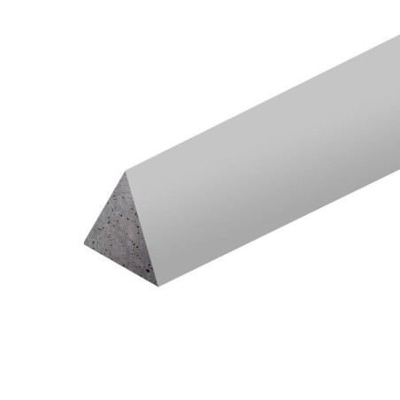 Separador de hormigón triangular en barra