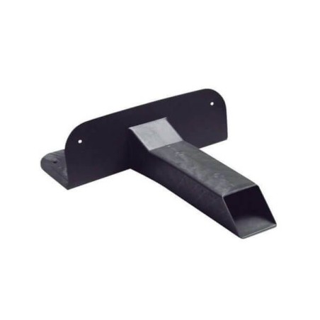 Desagüe horizontal cuadrado en TPE para lámina EPDM, butilo y asfalto