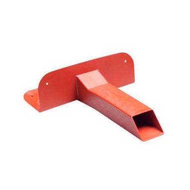 Desagüe horizontal cuadrado en TPE para lámina EPDM, butilo y asfalto