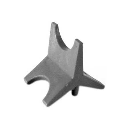 Separador de armadura plástico tipo estrella