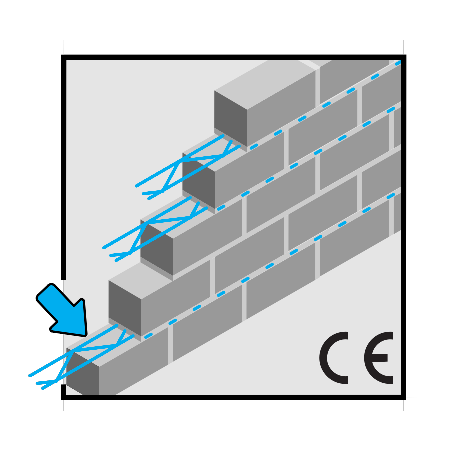 Murfor galvanizado 4 mm paquete 25x3.05 m