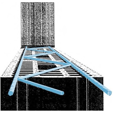 Armadura Murfor galvanizada 4 mm paquete 25x3.05 m