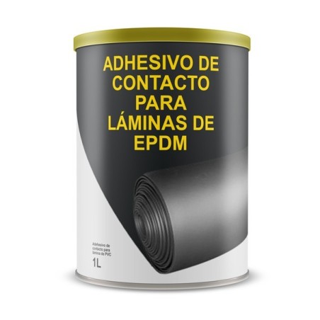 Adhesivo o pegamento de contacto para lámina  EPDM y BUTILO