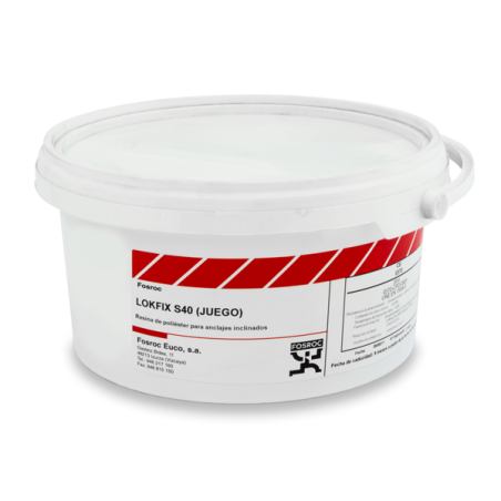 Resina de poliester para anclajes Lokfix S40