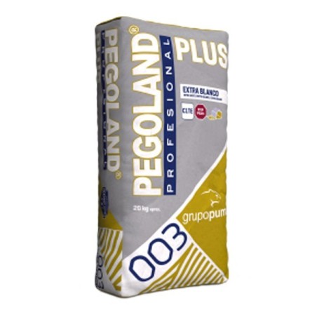 Cemento cola Pegoland Profesional Plus Blanco C1 TE
