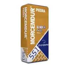 Mortero monocapa Morcemdur Piedra OC CSIII W2