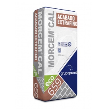 Mortero de cal - Morcem Cal Acabado Extrafino CR W0